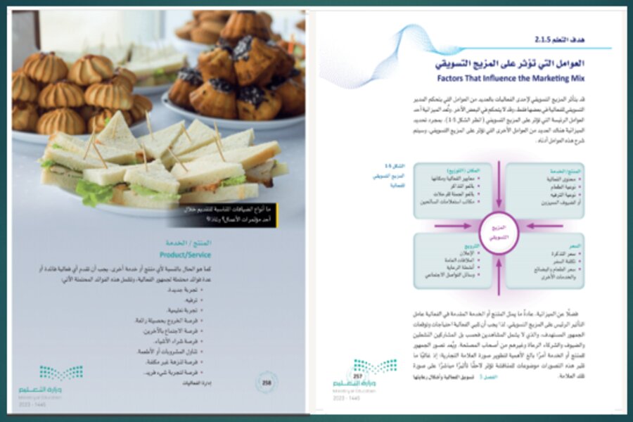 كتاب الطالب ادارة الفعاليات 1-2