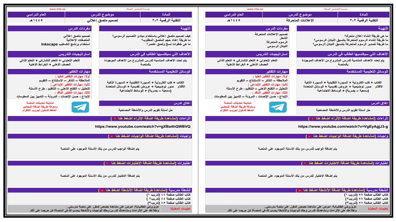 ملخص التقنية الرقمية 2 مسارات الفصل الثالث ملخص التقنية الرقمية 2 مسارات الفصل الثالث