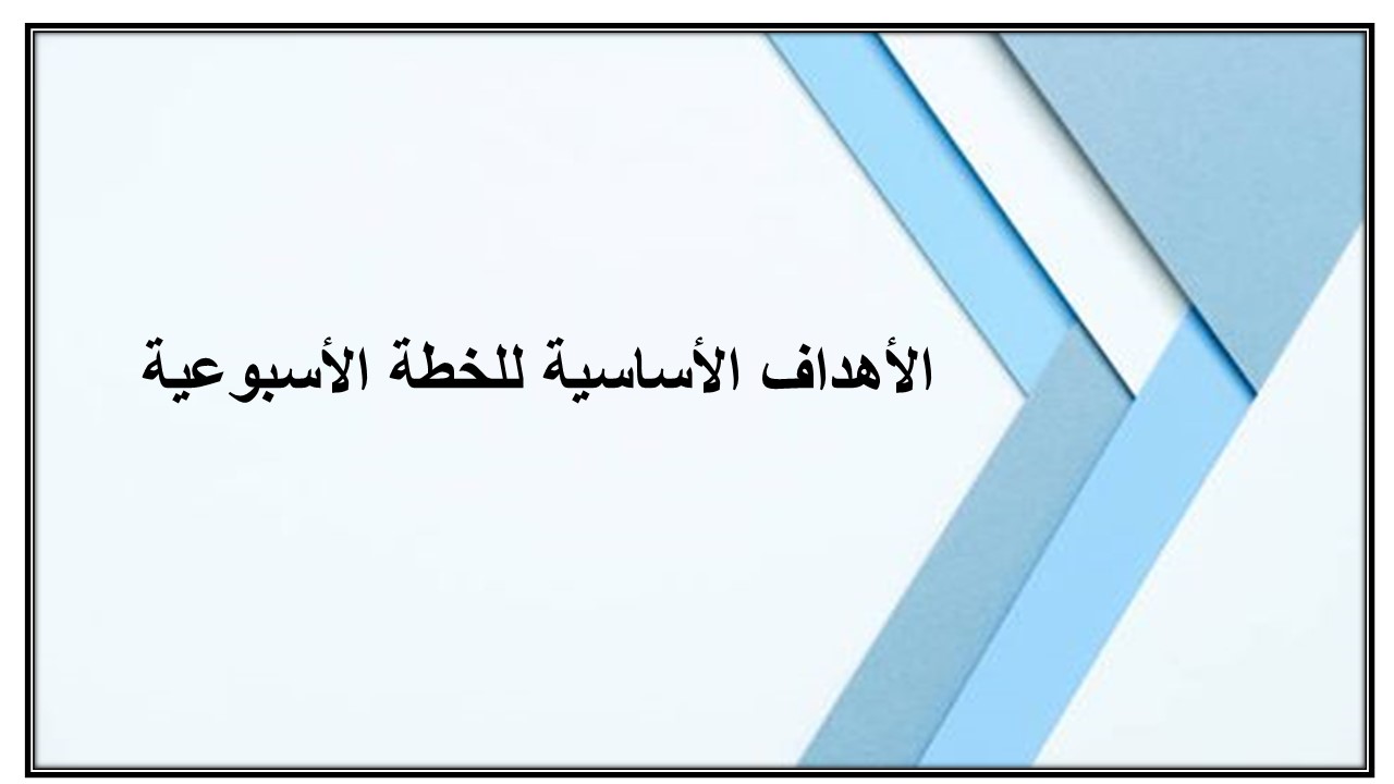 خطة التعلم الأسبوعية المهارات الرقمية ثالث ابتدائي الترم الثاني