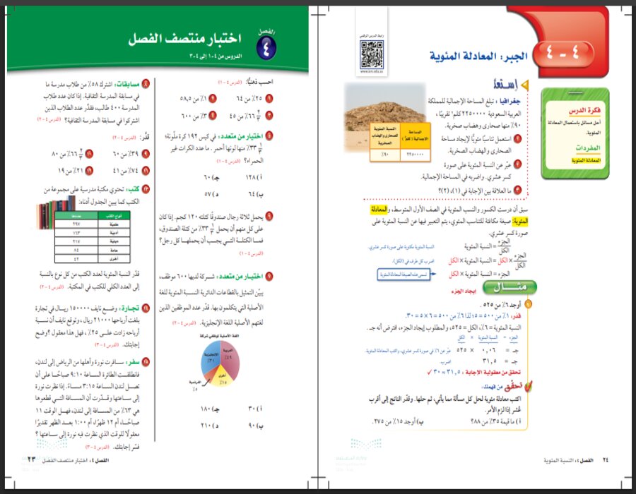خطة التعلم الأسبوعية رياضيات ثاني متوسط الترم الثاني