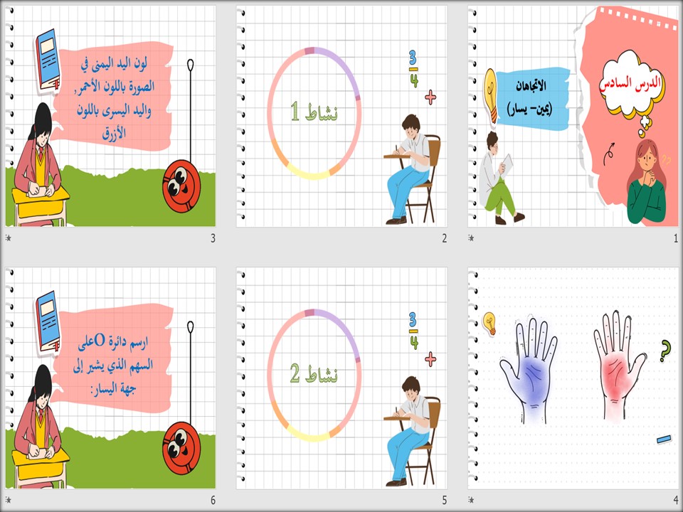 خطة التعلم الأسبوعية الرياضيات أول ابتدائي تربية فكرية