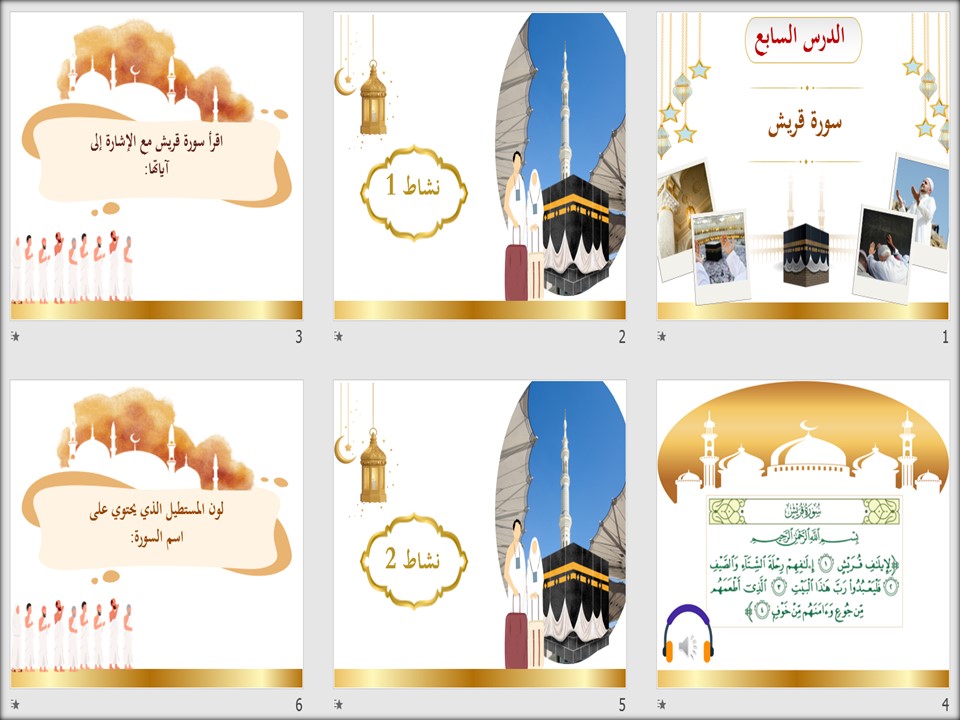 خطة التعلم الاسبوعية دراسات إسلامية ثالث ابتدائي التربية الفكرية