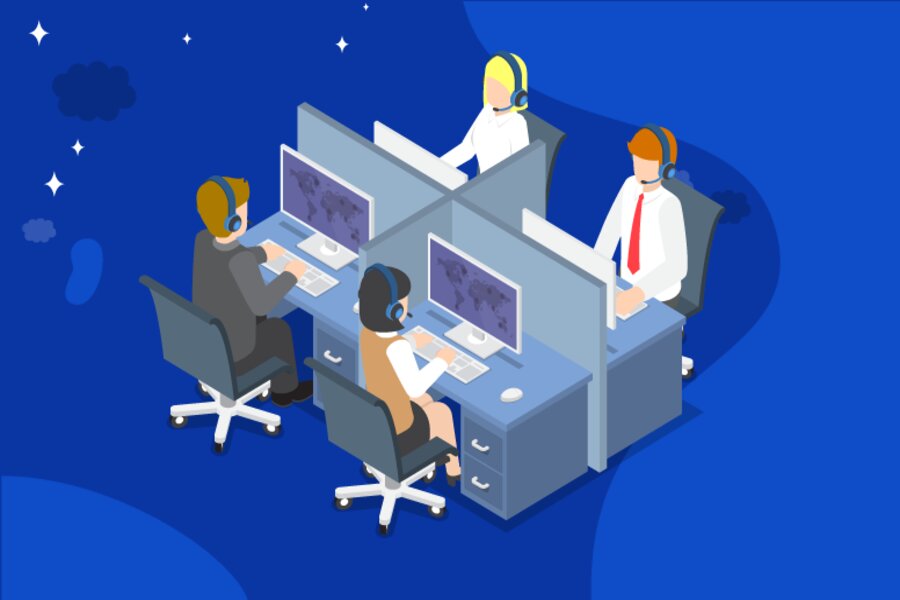 كول سنتر لتسويق المنتجات والخدمات