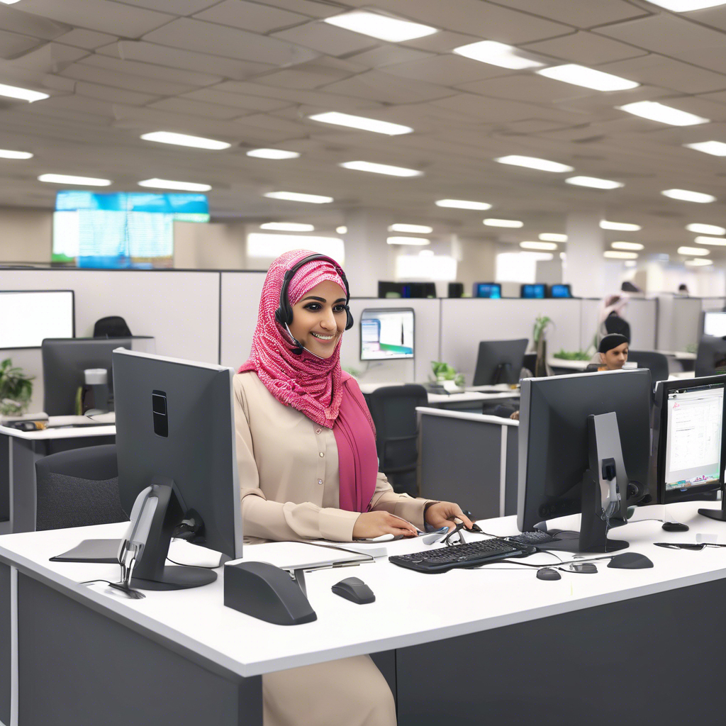 خدمات الدعم عبر الهاتف في السعودية