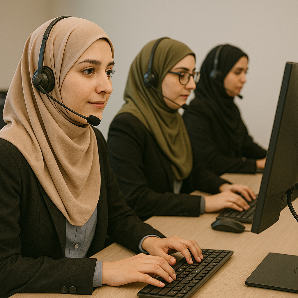 كول سنتر لتحصيل الديون في الرياض