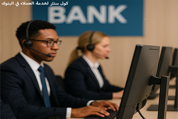 كول سنتر لخدمة العملاء في البنوك