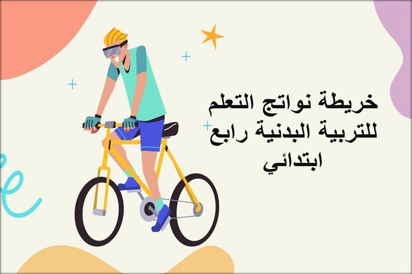 خريطة نواتج التعلم للتربية البدنية رابع ابتدائي