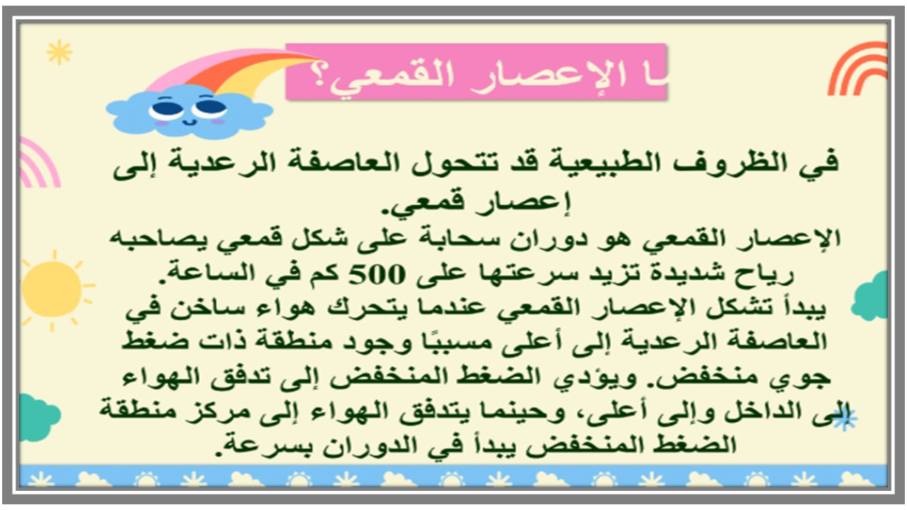 خريطة نواتج التعلم مادة العلوم خامس ابتدائي  