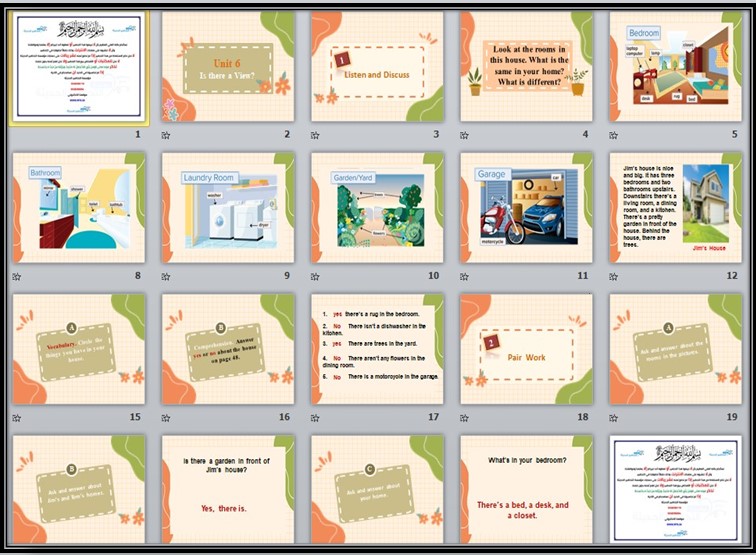 خريطة نواتج التعلم سوبر جول للصف الأول المرحلة المتوسطة