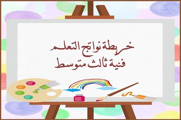 خريطة نواتج التعلم فنية ثالث متوسط